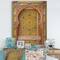 Designart - Moroccan Entrance Door in Fez - Vintage Premium Canvas Wall Art